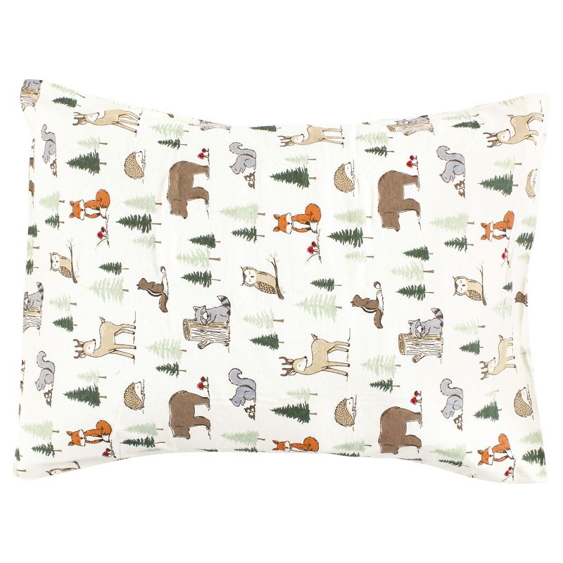 Hudson Baby Cotton Toddler Pillow Case, Forest Animals, One Size, 3 of 5
