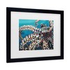 Trademark Fine Art Carolee Vitaletti Wild Octopus I Matted Framed Art - 3 of 4