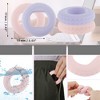 Unique Bargains Adjustable Hand Grip Strengthener Silicone for Men Adult 2 Pcs - 4 of 4