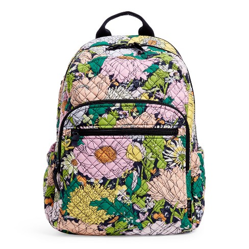 Vera Bradley Women s Cotton Campus Backpack Bloom Boom Target