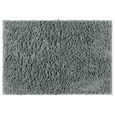 American Soft Linen Fluffy Foamed Non Slip Bath Rug, 21 In 32 In Bath Rugs  For Bathroom, 100% Polyester Bath Mat Rugs, Grey : Target