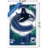 Trends International NHL Vancouver Canucks - Maximalist Logo 23 Framed Wall Poster Prints - 3 of 4