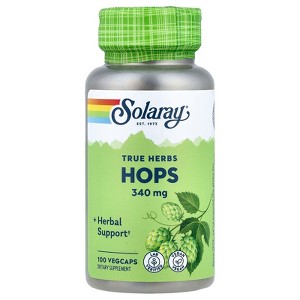 Solaray True Herbs, HOPS, 340 mg, 100 Vegcaps - 1 of 4
