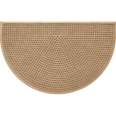 WaterHog 2'x3'3" Squares Indoor/Outdoor Half Round Door Mat