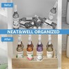 Soft Close Wood Pull Out Cabinet Organizer 10½” W x 10 ³/₁₀” D, Cabinet Organizer with Full Extension Rail Slides Pull Out Drawer for Wall Cabinets - 4 of 4