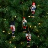 Northlight Set of 4 Assorted Classic Nutcracker Ornaments 5" - 2 of 4