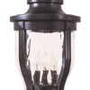 Minka Lavery Vintage Outdoor Light Fixture Corona Bronze 24" Clear Hammered Glass for Post Exterior Deck House Porch Yard Patio - 3 of 3