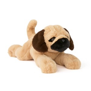 FAO Schwarz Lying Puggle 15" Stuffed Animal - 1 of 4