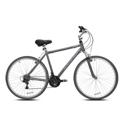 Kent Men's Ridgeway Sport 700c/28" Hybrid Bike - Gray