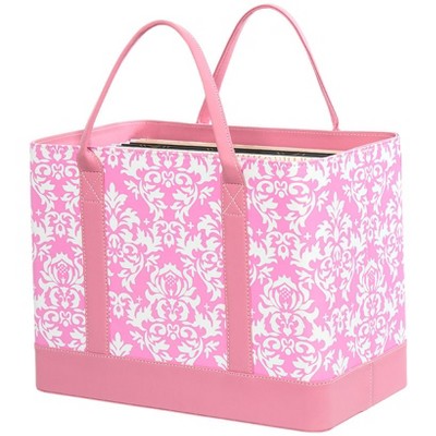 The Lakeside Collection Chic File Organizers - Pink Damask