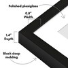 Americanflat Gallery-Style Picture Frame with Mat to Secure Artwork, Prints, and Photos - 3 of 4