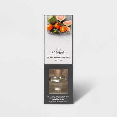 2.02 fl oz Red Mandarin and Guava Oil Reed Diffuser - Threshold™