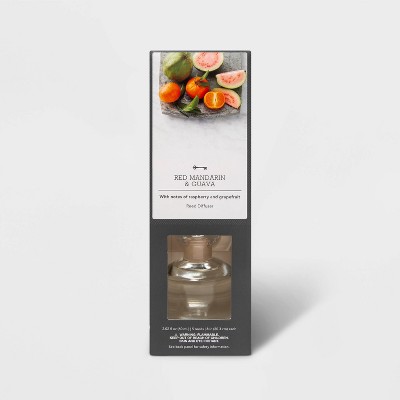 2.02 fl oz Red Mandarin and Guava Oil Reed Diffuser - Threshold™