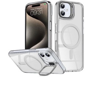 Entronix [Magnetic] Case Compatible with iPhone 17 Pro – [Glossy] Color Back with Camera Frame Stand - 1 of 4
