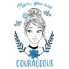 Women's Cinderella Courageous Mom T-Shirt - image 2 of 4