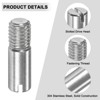 Unique Bargains 304 Stainless Steel Durable Multipurpose Precision Structure Mechanical Fasteners - 2 of 4