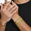 Chain Bracelet for Women - Sturdy Stainless Steel Width Cuban Link Chain Set, 7.5 Inches - 3 of 4