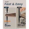 SONGMICS HOME Corner Shelf, Superfast Toolless Assembly, 5-Tier Corner Standing Shelf, Corner Shelf Stand, 15 x 10.6 x 54.7 Inches - 2 of 4