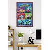 Trends International Mighty Monster Wheelies (2024) - Grid Framed Wall Poster Prints - 2 of 4