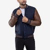 X RAY Men's Wool Varsity Bomber Jacket - 4 of 4