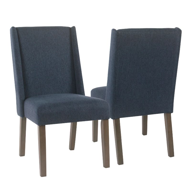 Set of 2 Dinah Modern Dining Chairs Navy - HomePop, 3 of 13