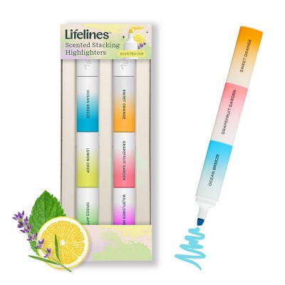 Lifelines Scented Stacking Highlighters 2pk
