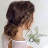 Unique Bargains Women's Classic Fashion Bow Hair Scrunchies 1 Pc - 2 of 3