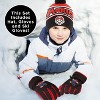 Super Mario Winter Hat with Knit and Insulated Ski Glove Set, Kids Ages 4-7 - 2 of 4