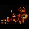 Northlight LED Lighted Jack-O-Lanterns and Leaves Halloween Canvas Wall Art - 15.75" x 23.5" - 4 of 4