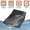 Tirrinia Waterproof Outdoor Blanket with Fleece Lining, Windproof Triple Layers Warm Comfy Foldable for Camping Stadium, Grass, Concerts, Car - 3 of 4