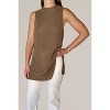 Women's Knit Vest with Slits - MOD REF - 2 of 4