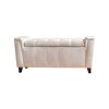 Alilang 46.50 inches Tufted Upholstered Storage Bench with Hidden Compartment and Soft Padded Seat-Ivory - 2 of 4