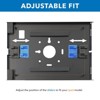 Mount-It! Anti-Theft Tablet Kiosk, Locking Tablet Enclosure w/ Counter Top and Wall Mount Base, Compatible w/ iPad, iPad Pro, iPad Air, Galaxy Tab A - 4 of 4