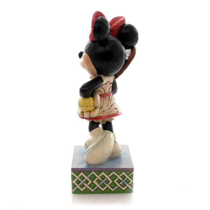 Jim Shore 6.0 Inch Tennis, Anyone? Minnie Mouse Disney Figurines, 3 of 5