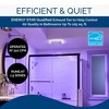 Broan-NuTone ChromaComfort 110 CFM Ventilation Fan with 24 Color Selectable LED, White - 3 of 4