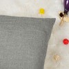 PiccoCasa Linen Blank Cotton Lined Cushion Decors Square Throw Pillowcases 2Pcs - 3 of 4