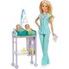 Barbie Careers - Nurse Practitioner Twin Baby Doctor - Hospital Playset - 4 of 4