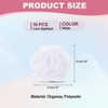 Unique Bargains Iron On Durable DIY Clothing Flower Lace Embroidery Applique 10 Pcs - 2 of 4