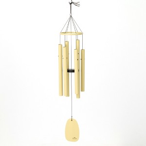 Woodstock Chimes Bells of Paradise Wind Chime Light Yellow 32" - 1 of 4