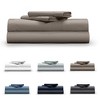 Classic Cool & Crisp 100% Cotton Percale 4-Piece Sheet Set - 3 of 4