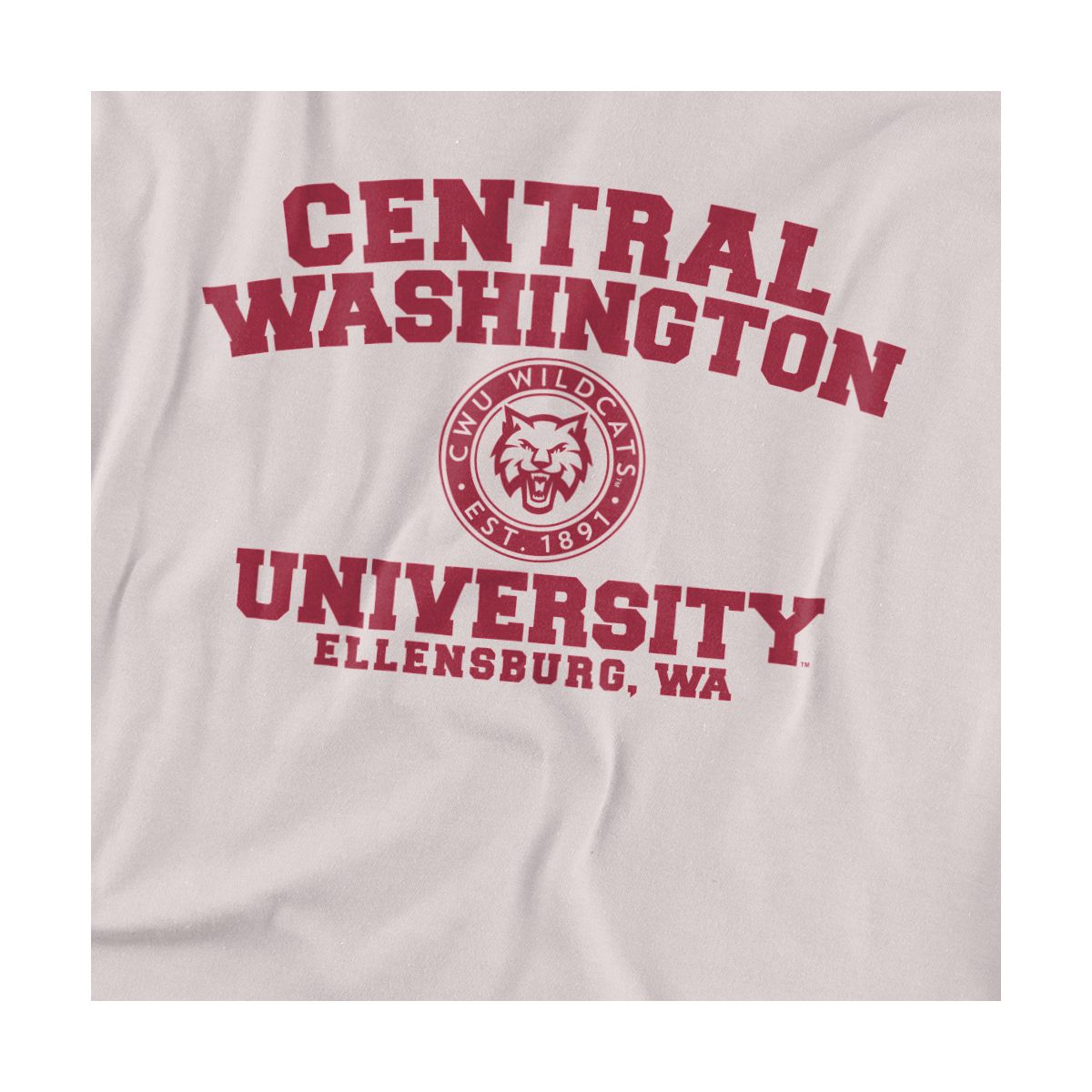 Men's Central Washington University Official Circle Logo T-Shirt - thumbnail 8