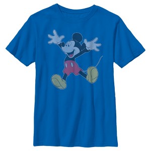 Boy's Mickey & Friends Happy Jump T-Shirt - 1 of 4