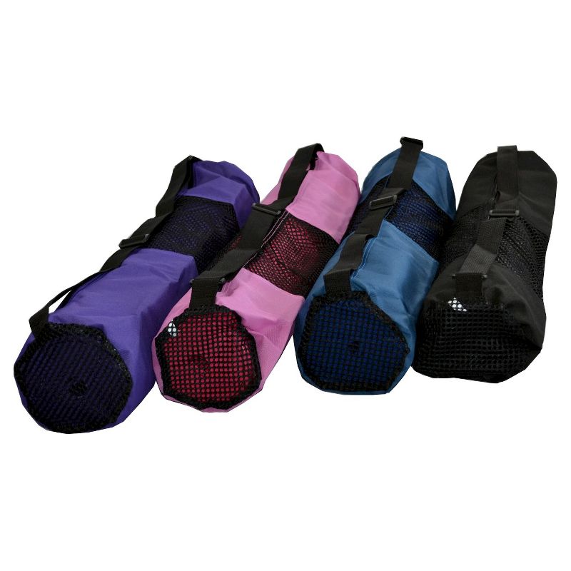 Yoga Direct Zippered Yoga Mat Bag - Black, 3 of 6
