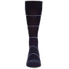 Memoi Men's Spacedye Stripe Bamboo Dress Crew Socks - 2 of 4