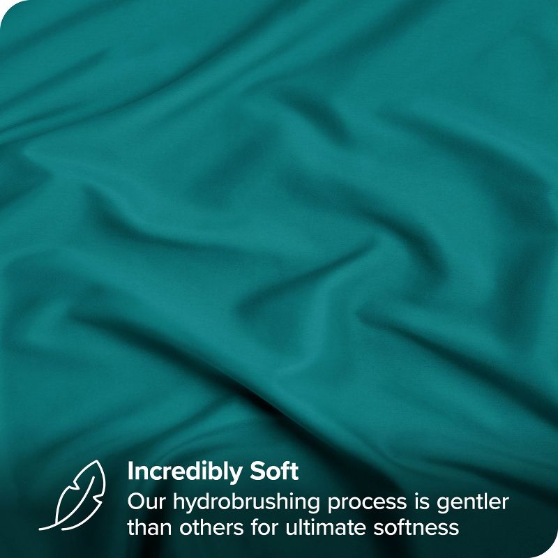Ultra-Soft Double Brushed Fitted Sheet by Bare Home, 2 of 8