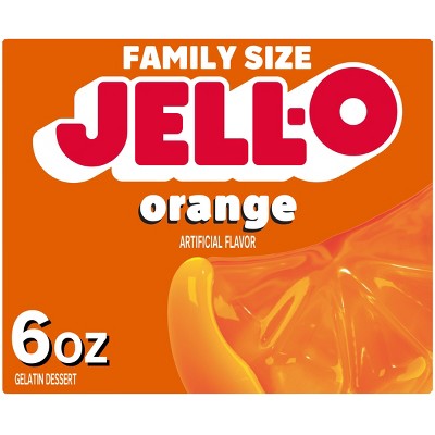 JELL-O Orange Gelatin - 6oz
