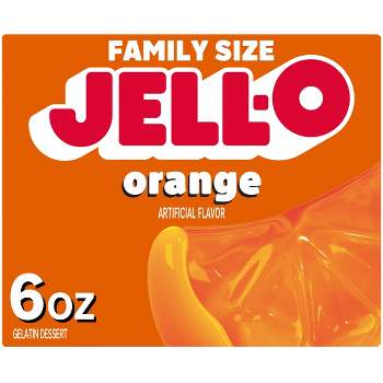 JELL-O Orange Gelatin - 6oz