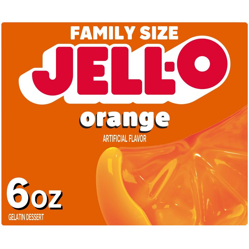 JELL-O Orange Gelatin - 6oz, 1 of 12