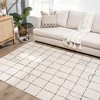 Hauteloom Keanu Black & White Area Rug - 2 of 4