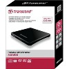 Transcend External Ultra Slim DVD Writer USB 2.0 TS8XDVDS-K - image 2 of 3